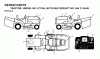 Jonsered ICT15A (JICTH15B, 954130049) - Lawn & Garden Tractor (2001-02) Ersatzteile DECALS