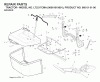 Jonsered LT2217 CMA (96061019601) - Lawn & Garden Tractor (2007-05) Ersatzteile BAGGER