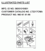 Jonsered LT2217 CMA (96061019601) - Lawn & Garden Tractor (2007-05) Ersatzteile FREQUENTLY USED PARTS