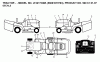 Jonsered LT2217 CMA (96061019703) - Lawn & Garden Tractor (2008-02) Ersatzteile DECALS