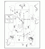 Jonsered LT2217 CMA (96061023900) - Lawn & Garden Tractor (2009-01) Ersatzteile ELECTRICAL