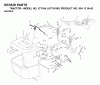 Jonsered ICT16A (JICTH16D, 954130042) - Lawn & Garden Tractor (2000-04) Ersatzteile BAGGER