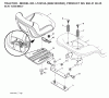 Jonsered LT2218 A (96041003500) - Lawn & Garden Tractor (2007-03) Ersatzteile SEAT