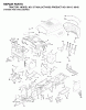 Jonsered ICT16A (JICTH16D, 954130042) - Lawn & Garden Tractor (2000-04) Ersatzteile CHASSIS ENCLOSURES
