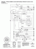 Jonsered LT2218 A (96041003600) - Lawn & Garden Tractor (2007-04) Ersatzteile SCHEMATIC