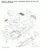 Jonsered LT2218 A (96041003502) - Lawn & Garden Tractor (2007-10) Ersatzteile CHASSIS ENCLOSURES