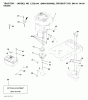 Jonsered LT2218 A (96041003502) - Lawn & Garden Tractor (2007-10) Ersatzteile ENGINE