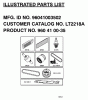 Jonsered LT2218 A (96041003502) - Lawn & Garden Tractor (2007-10) Ersatzteile FREQUENTLY USED PARTS