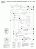 Jonsered LT2218 A (96041003502) - Lawn & Garden Tractor (2007-10) Ersatzteile SCHEMATIC