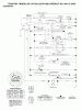 Jonsered ICT16A (JICTH16D, 954130042) - Lawn & Garden Tractor (2000-04) Ersatzteile SCHEMATIC
