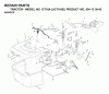 Jonsered ICT16A (JICTH16E, 954130042) - Lawn & Garden Tractor (2000-04) Ersatzteile BAGGER