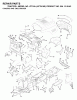 Jonsered ICT16A (JICTH16E, 954130042) - Lawn & Garden Tractor (2000-04) Ersatzteile CHASSIS ENCLOSURES