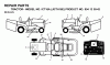 Jonsered ICT16A (JICTH16E, 954130042) - Lawn & Garden Tractor (2000-04) Ersatzteile DECALS