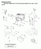 Jonsered ICT16A (JICTH16E, 954130042) - Lawn & Garden Tractor (2000-04) Ersatzteile ENGINE CUTTING EQUIPMENT