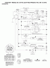 Jonsered ICT16A (JICTH16E, 954130042) - Lawn & Garden Tractor (2000-04) Ersatzteile SCHEMATIC