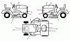 Jonsered LT2218 A2 (96041003902) - Lawn & Garden Tractor (2008-02) Ersatzteile DECALS