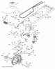 Jonsered LT2218 A2 (96041003902) - Lawn & Garden Tractor (2008-02) Ersatzteile DRIVE