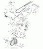 Jonsered LT2218 A2 (96041010900) - Lawn & Garden Tractor (2009-02) Ersatzteile DRIVE
