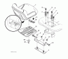 Jonsered LT2218 A2 (96041010900) - Lawn & Garden Tractor (2009-02) Ersatzteile SEAT