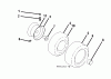 Jonsered LT2218 A2 (96041010900) - Lawn & Garden Tractor (2009-02) Ersatzteile WHEELS TIRES