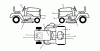 Jonsered LT2218 A2 (96041010900) - Lawn & Garden Tractor (2009-02) Ersatzteile DECALS