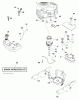 Jonsered LT2218 A2 (96041010901) - Lawn & Garden Tractor (2010-02) Ersatzteile ENGINE