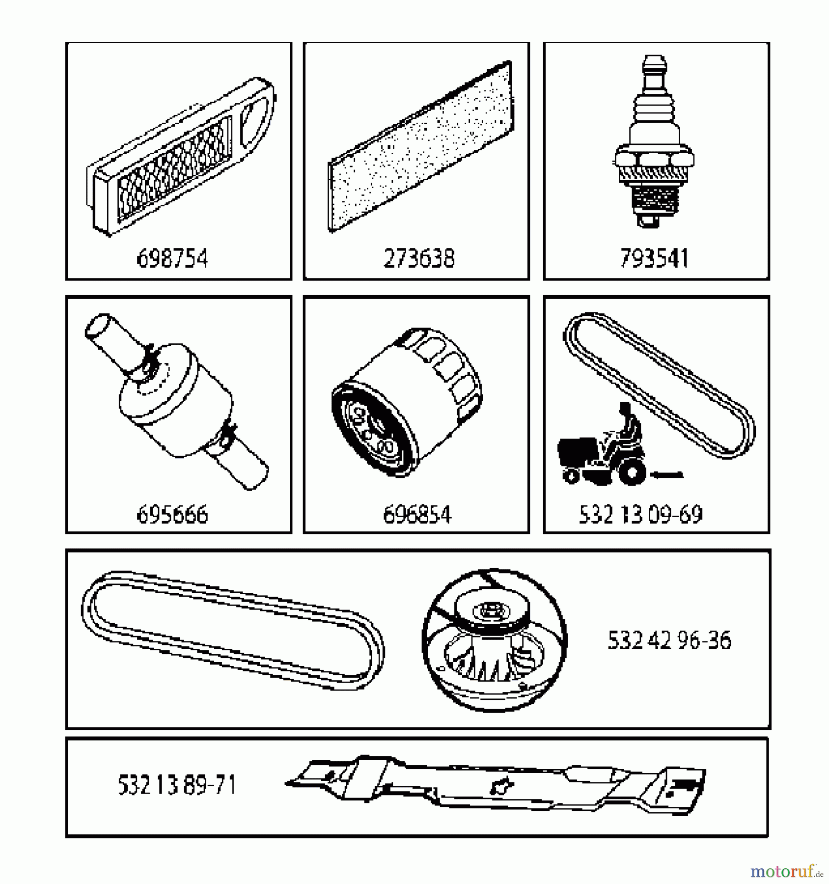  Jonsered Rasen  und Garten Traktoren LT2218 A2 (96041010901) - Jonsered Lawn & Garden Tractor (2010-02) FREQUENTLY USED PARTS