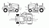 Jonsered LT2218 A2 (96041010902) - Lawn & Garden Tractor (2010-11) Ersatzteile DECALS