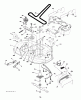 Jonsered LT2218 A2 (96041010902) - Lawn & Garden Tractor (2010-11) Ersatzteile MOWER DECK / CUTTING DECK