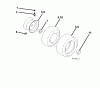 Jonsered LT2218 CMA (96061021901) - Lawn & Garden Tractor (2010-02) Ersatzteile WHEELS TIRES