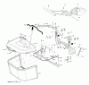 Jonsered LT2218 CMA (96061021902) - Lawn & Garden Tractor (2010-02) Ersatzteile BAGGER