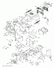 Jonsered LT2218 CMA (96061021902) - Lawn & Garden Tractor (2010-02) Ersatzteile CHASSIS ENCLOSURES