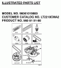 Jonsered LT2218 CMA2 (96061019800) - Lawn & Garden Tractor (2007-04) Ersatzteile FREQUENTLY USED PARTS