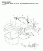 Jonsered ICT16A (JICTH16G, 954130042) - Lawn & Garden Tractor (2001-02) Ersatzteile BAGGER