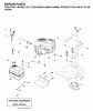 Jonsered LT2218 CMA2 (96061019900) - Lawn & Garden Tractor (2007-04) Ersatzteile ENGINE