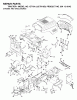 Jonsered ICT16A (JICTH16G, 954130042) - Lawn & Garden Tractor (2001-02) Ersatzteile CHASSIS ENCLOSURES