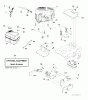 Jonsered LT2218 CMA2 (96061032300) - Lawn & Garden Tractor (2010-11) Ersatzteile ENGINE