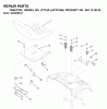 Jonsered ICT16A (JICTH16H, 954130042) - Lawn & Garden Tractor (2002-01) Ersatzteile SEAT