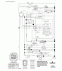 Jonsered LT2223 A2 (96041004001) - Lawn & Garden Tractor (2007-05) Ersatzteile SCHEMATIC