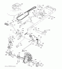 Jonsered LT2223 A2 (96041004002) - Lawn & Garden Tractor (2008-01) Ersatzteile DRIVE