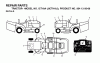 Jonsered ICT16A (JICTH16J, 954130066) - Lawn & Garden Tractor (2002-06) Ersatzteile DECALS