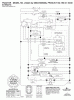 Jonsered LT2223 A2 (96041006000) - Lawn & Garden Tractor (2007-04) Ersatzteile SCHEMATIC