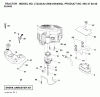 Jonsered LT2223 A2 (96041004003) - Lawn & Garden Tractor (2008-01) Ersatzteile ENGINE