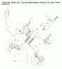 Jonsered LT2223 A2 (96041004003) - Lawn & Garden Tractor (2008-01) Ersatzteile MOWER LIFT / DECK LIFT