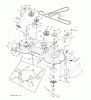Jonsered LT2223 A2 (96041011000) - Lawn & Garden Tractor (2009-01) Ersatzteile MOWER DECK / CUTTING DECK