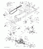 Jonsered LT2223 A2 (96041011000) - Lawn & Garden Tractor (2009-01) Ersatzteile DRIVE