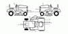 Jonsered LT2223 A2 (96041011000) - Lawn & Garden Tractor (2009-01) Ersatzteile DECALS