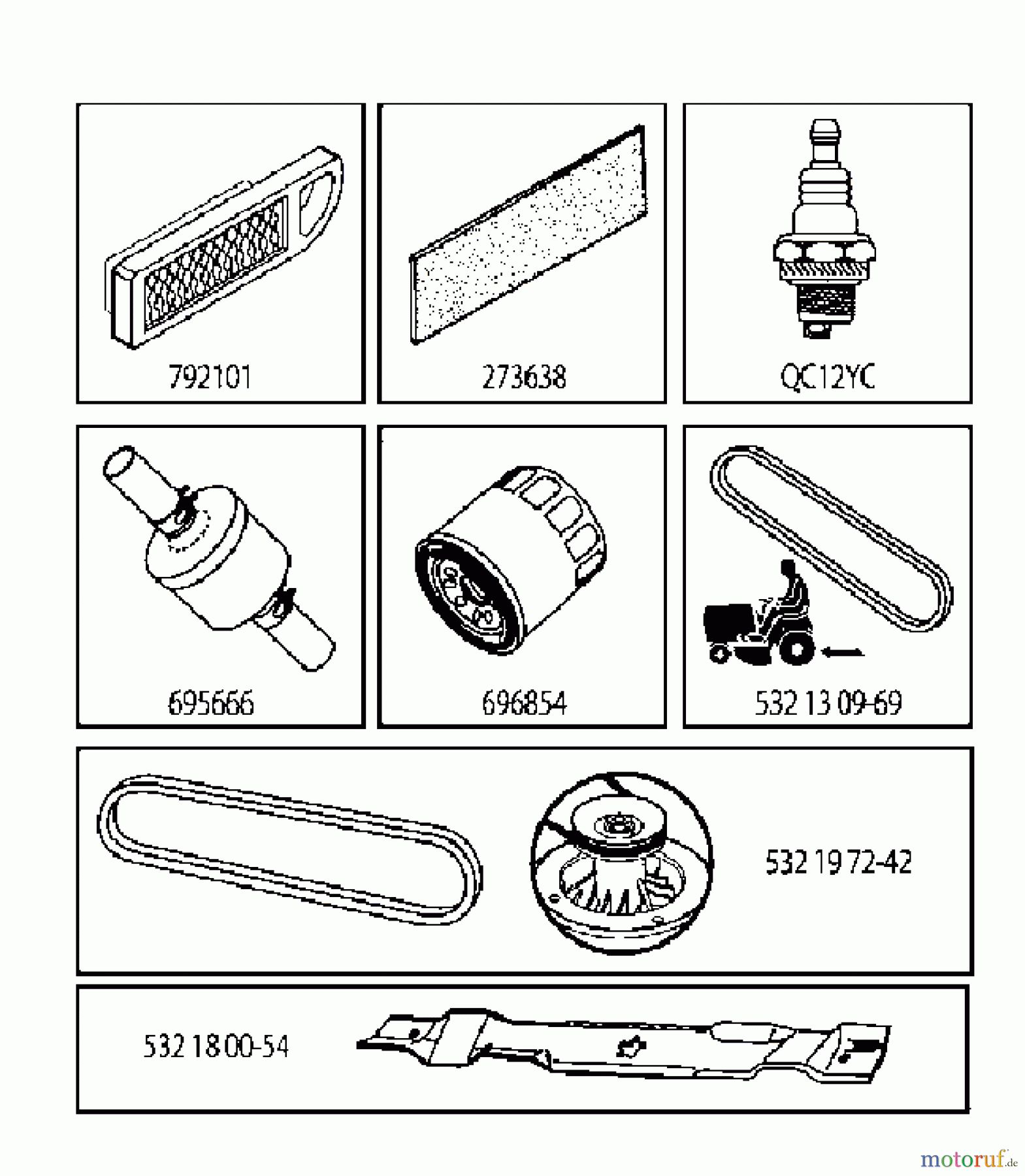 Jonsered Rasen und Garten Traktoren LT2223 A2 (96041011003) - Jonsered Lawn & Garden Tractor (2010-08) FREQUENTLY USED PARTS