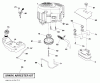 Jonsered LT2223 A2 (96041014402) - Lawn & Garden Tractor (2011-02) Ersatzteile ENGINE