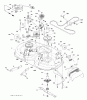 Jonsered LT2223 A2 (96041014403) - Lawn & Garden Tractor (2012-02) Ersatzteile MOWER DECK / CUTTING DECK